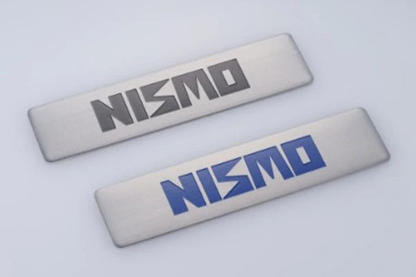 NISMO 40th Anniversary Metal Emblem Set – Old NISMO Logo – JDM