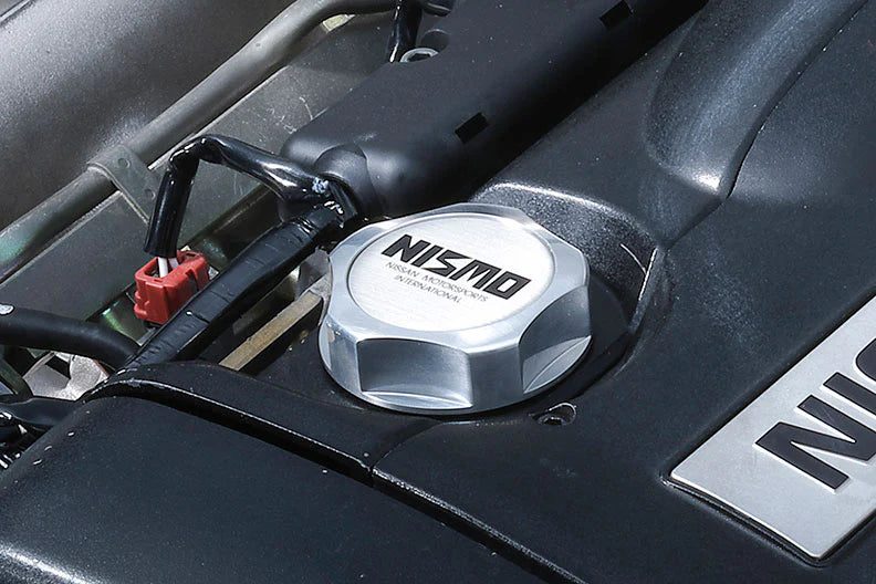 レア！NISMO　オイルキャップ　エンブレム NISMO old logo oil filler Cap ENGINE S13 S14 R32 R33 RNN14 R34 B13