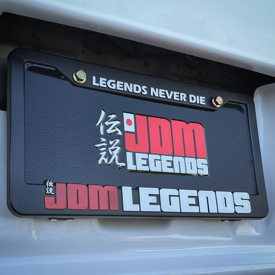 Legends Never Die: License Plate Frame