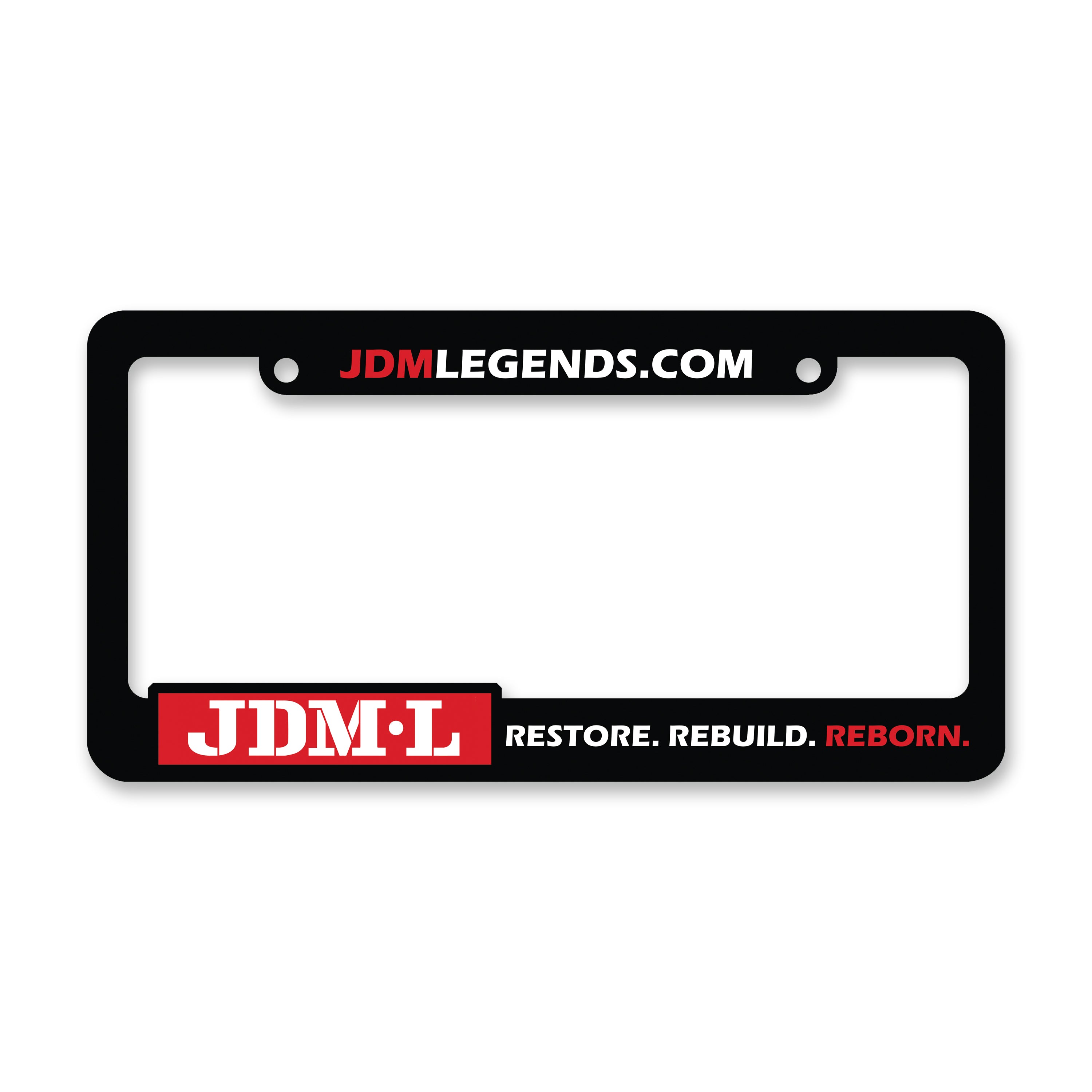 JDML Reborn: License Plate Frame – JDM Legends Store